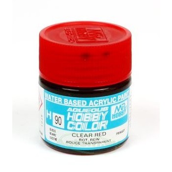 Mr Hobby Aqueous color H-090 Clear Red